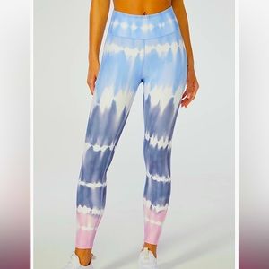 WILDFOX SWEAT || Cherie Legging in Blue/Pink Ombre - SZ XS ⭐️NWT⭐️